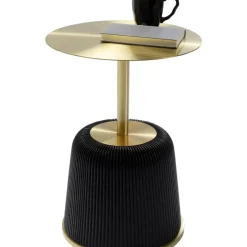 Outlet Beistelltisch Endless Vegas Schwarz O40Cm Tische