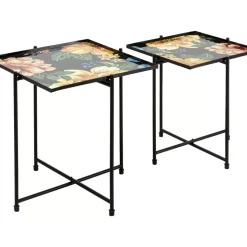 Hot Beistelltisch Flowers Garden Square (2/Set) Tische