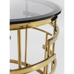 Clearance Beistelltisch Jupiter Gold O55Cm Tische