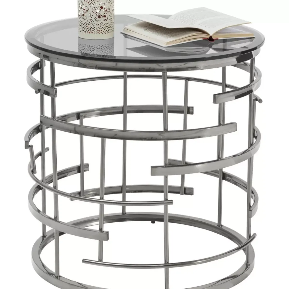 Hot Beistelltisch Jupiter Silber O55Cm Tische