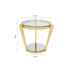 Sale Beistelltisch Monocolo Gold O50Cm Tische