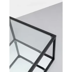 New Beistelltisch Quadro Schwarz 50X50Cm Tische