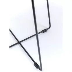 Clearance Beistelltisch Turin Schwarz Outdoormöbel