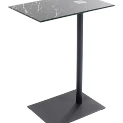 Sale Beistelltisch West Coast Schwarz Marble 50X34Cm Tische