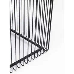 Clearance Beistelltisch Wire Square Schwarz (2/Set) 45X45Cm Tische