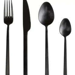 Best Besteck Gloria Matt Schwarz (16-Tlg.) Geschirr & Tischaccessoires