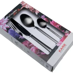 Best Besteck Gloria Matt Schwarz (16-Tlg.) Geschirr & Tischaccessoires