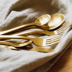 Outlet Besteck Lery Gold 4.Tlg Geschirr & Tischaccessoires
