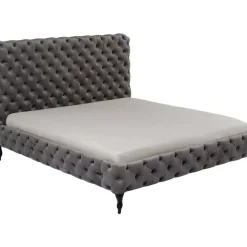 Bett Desire Hoch Silbergrau 160X200 Cm Betten
