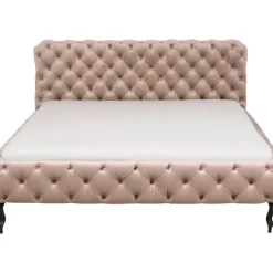 Clearance Bett Desire Velvet Ecru 160X200Cm Betten