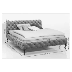 Best Bett Desire Velvet Rose 160X200Cm Betten