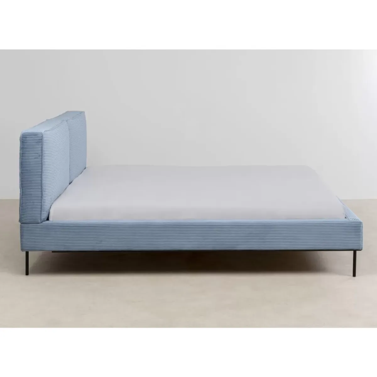 Best Bett East Side Cord Blau 180X200Cm Betten