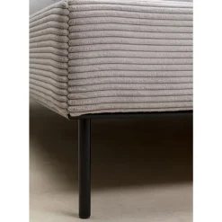Outlet Bett East Side Cord Grau 180X200Cm Betten