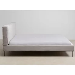 Outlet Bett East Side Cord Grau 180X200Cm Betten