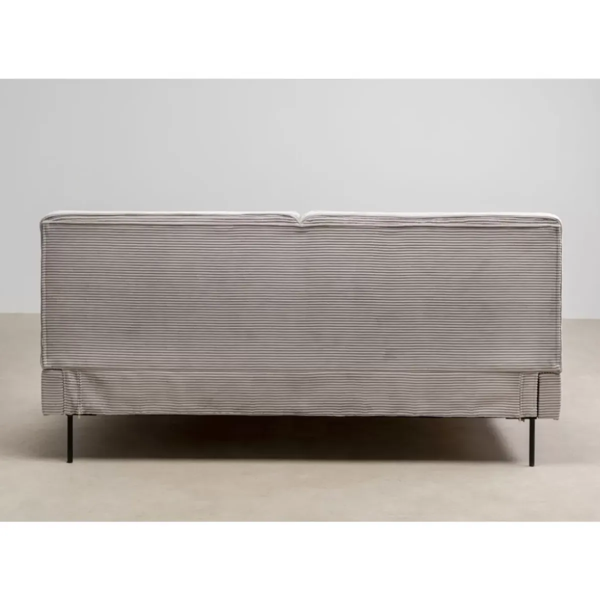 Outlet Bett East Side Cord Grau 180X200Cm Betten