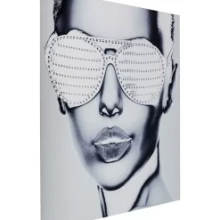 New Bild Alu Cool Girl 120X120 Bilder