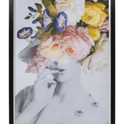 Best Bild Frame Flower Lady Pastell 152X117 Bilder