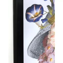 Best Bild Frame Flower Lady Pastell 152X117 Bilder
