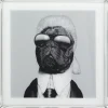 Sale Bild Frame Mirror Designer Dog 60X60 Bilder
