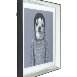 Bild Frame Mirror King Dog 60X60 Bilder