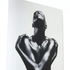 New Bild Glas Athlet 120X120Cm Bilder