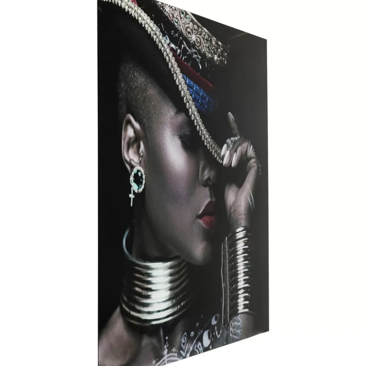 Sale Bild Glas Foxy Lady 120X120Cm Bilder