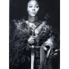 Discount Bild Glas Lady Knight 100X150Cm Bilder