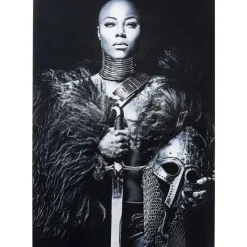 Discount Bild Glas Lady Knight 100X150Cm Bilder