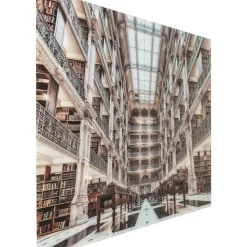 Outlet Bild Glas Library 150X100Cm Bilder