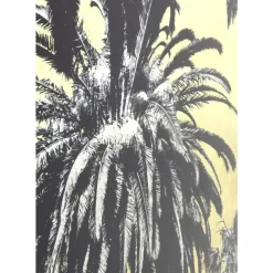 Sale Bild Glas Metallic Palms 180X120Cm Bilder