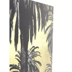 Sale Bild Glas Metallic Palms 180X120Cm Bilder
