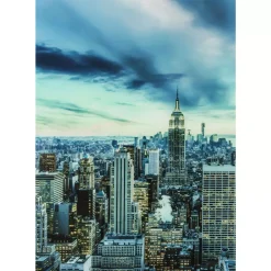 Sale Bild Glas New York Sunset 120X160Cm Bilder