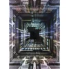 Outlet Bild Glas Science Fiction 120X180Cm Bilder