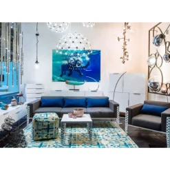 Discount Bild Glas Swimming Elephant 180X120Cm Bilder
