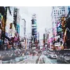 Discount Bild Glas Times Square Move 70X90Cm Bilder