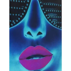 Outlet Bild Glas Tough Girl 120X120Cm Bilder
