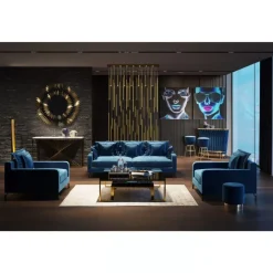 Outlet Bild Glas Tough Girl 120X120Cm Bilder