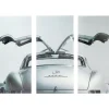 Bild Glas Triptychon Oldtimer Back 240X160Cm Bilder