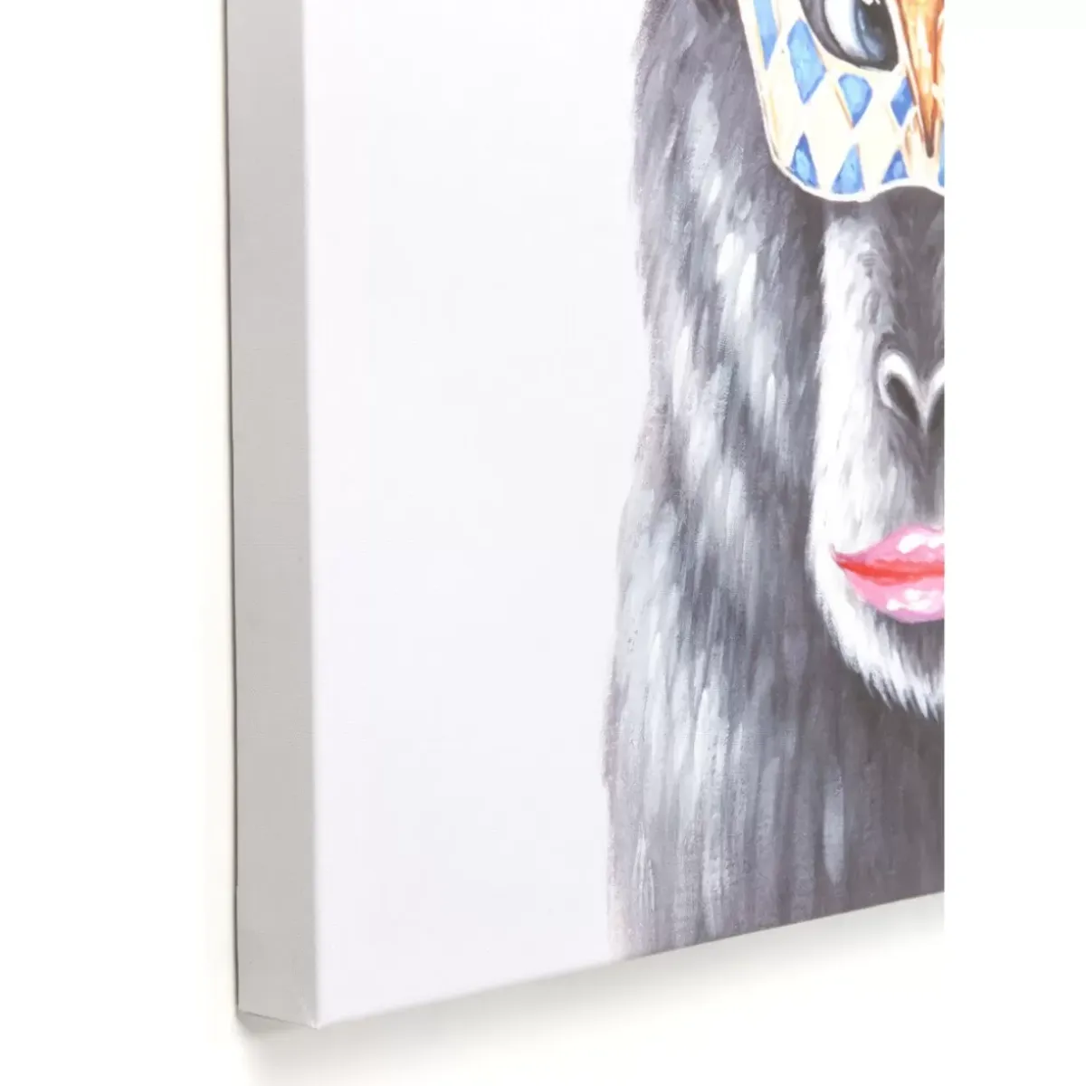 Clearance Bild Touched Carnival Monkey 70X70Cm Bilder