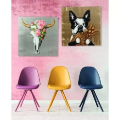 Hot Bild Touched Dog With Pineapple 80X80Cm Bilder
