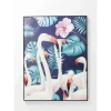 Hot Bild Touched Flamingo Road Schwarz 122X92Cm Bilder