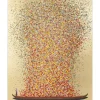 Bild Touched Flower Boat Gold Rot 80X100Cm Bilder