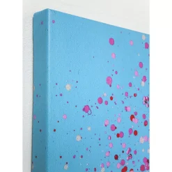 Discount Bild Touched Flower Boat Blau Pink 160X120Cm Bilder