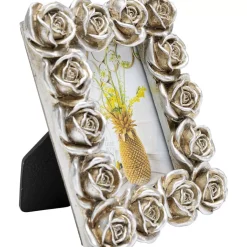 Hot Bilderrahmen Romantic Rose Silber 11X13Cm Deko & Geschenkartikel