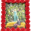 Hot Bilderrahmen Romantic Rose Rot 26X31Cm Deko & Geschenkartikel