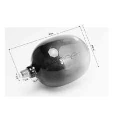 Birne Spiral Led Grau Leuchtmittel