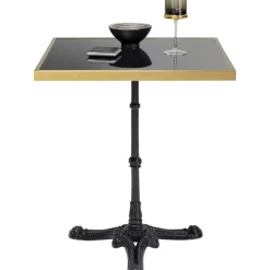 New Bistrotisch Kaffeehaus Rim Square Schwarz 60X60 Tische