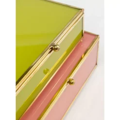 Hot Box Neomi Grun Pink (2/Set) Aufbewahrung & Ordnung