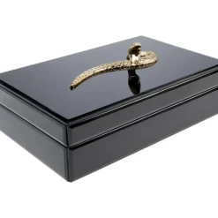 Sale Box Snake Bite Schwarz 28X7Cm Aufbewahrung & Ordnung