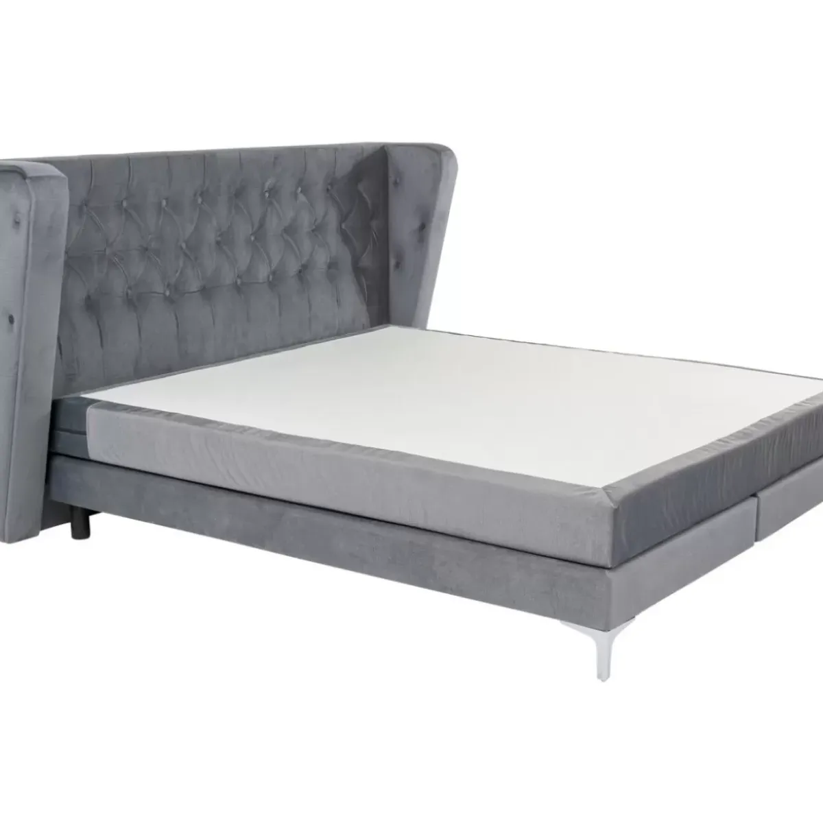 Online Boxspringbett Benito Moon Grau 160X200Cm Betten